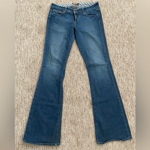 Paige Premium Denim - Laurel Canyon Bootcut Jeans - Size 28 - Lightly Worn